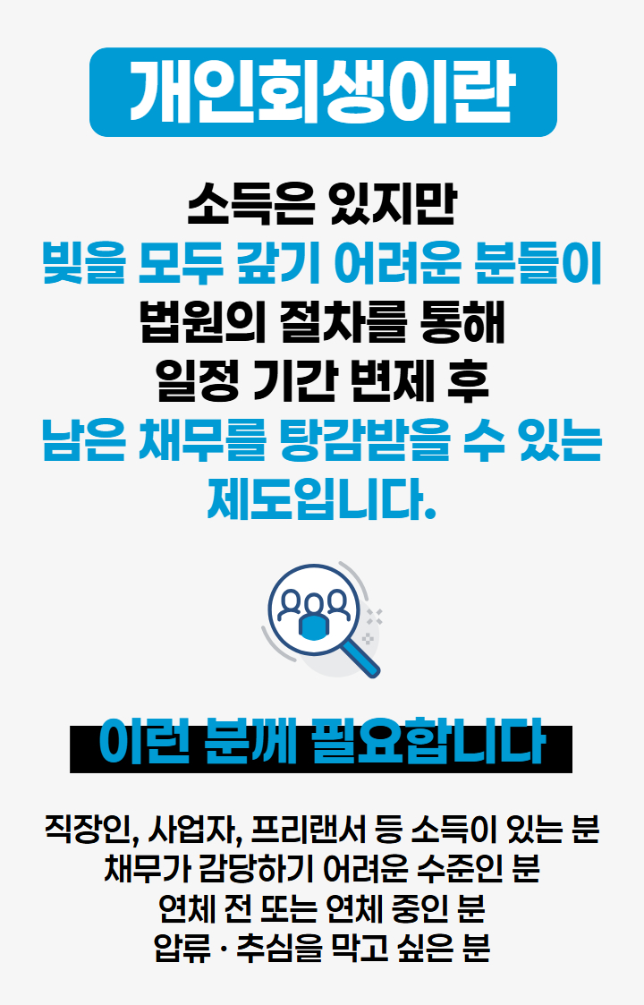 채무 상황 안내